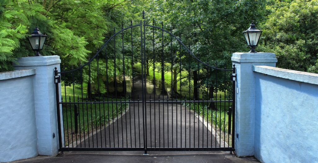 modern driveway gates